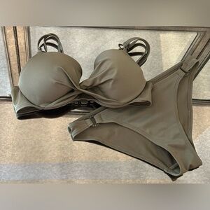 ASOS Army Green Bikini Set